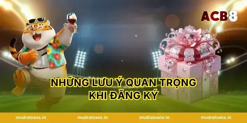 Những Lưu Ý Quan Trọng Khi Đăng Ký